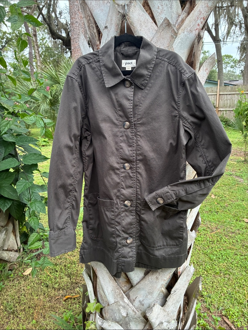 Pact unlined light coat